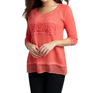 Women's Love Top - ANGEL - 1 of 4
