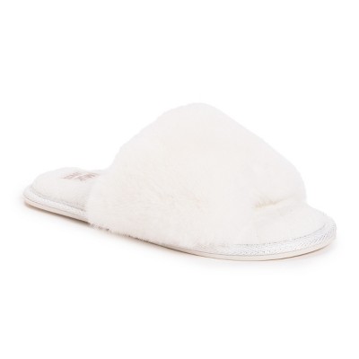 white slippers for women