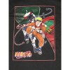 Naruto Classic Naruto and Sasuke Fighting Men's Black Long Sleeve Tee - 2 of 2