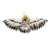 Morawski 1.5 Inch Flying White Owl Bird Wisdom Knowledge Tree Ornaments - 3 of 4