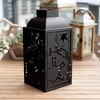 Seven20 Star Wars Black Stamped Lantern | Imperial Symbol | 14 Inches | Set of 2 - 3 of 4