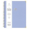 The Everygirl Wellness Planner January - December 2025 Bookcloth 7"x9" Weekly/Monthly Wirebound Light Blue - 3 of 4