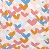 Owlivia Baby Girl Bamboo Footed Pajama sleep N' Play -Colorful Heart - 2 of 4