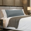 PiccoCasa Embroidery Envelop Closure Brushed Microfiber Body Pillowcases 1 Pc - 3 of 4