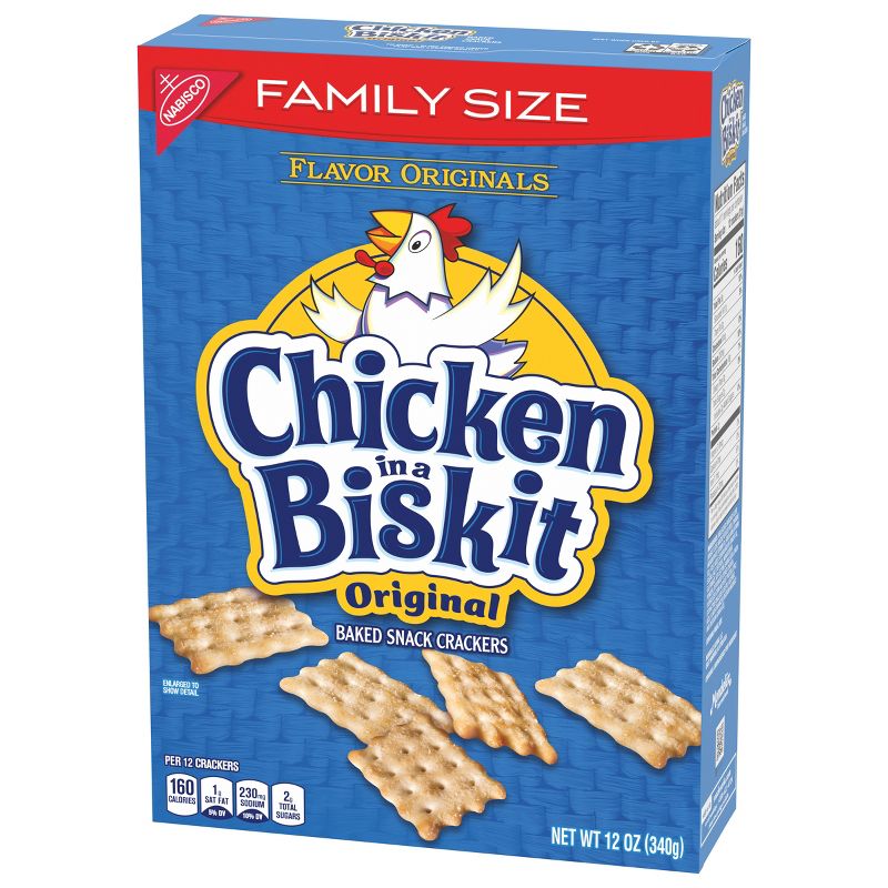 Chicken in a Biskit Original Baked Snack Crackers, 3 of 10