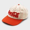 Men's Coca-Cola Striped Hat - Red - 2 of 3
