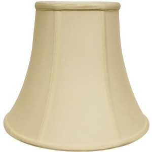 Vynxaria Slant Bell Softback Lampshades, 8"x16"x12" Egg with Washer Fitter - 1 of 4