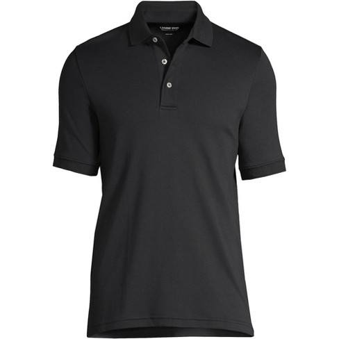 Lands' End Men's Big And Tall Short Sleeve Super Soft Supima Polo Shirt 