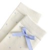 Anna-Kaci 3-Pack Women's Cotton Crew Socks with Embroidered Bows and Cute Style - 2 of 4
