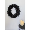 Perfect Holiday Halloween Black Gothic Wreath - 2 of 2