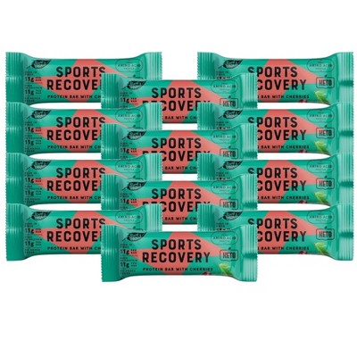 Planet Superfood Sports Recovery Cherry Protein Bar - 12 bars, 1.41 oz