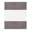 DOMETOUR Heavy Duty Outdoor Clear Waterproof PVC Curtain, Weather Resistant & Tearproof for Patios, Gazebos, Pergolas, 10'H x 8'W, Gray - 2 of 4