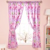 Everyday Kids Princess Storyland Drapes for Girls Bedroom Castles, Frogs and Chariots; 4-Pc Princess-Themed Kid Curtains and 2 Tiebacks - 4 of 4