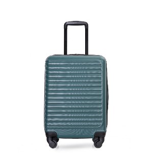 Lyngins 20" Carry on Luggage Lightweight Suitcase, Lightweight Durable ABS Luggage with Spinner Wheels, Free Non-Woven Bag, Away Luggage for Travel - 1 of 4