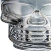 Dura Culina® Set of 6 Skull Shot Glasses – 1.75 oz Glass Novelty Drinkware for Halloween Parties, Cocktail Bars & Home Décor - 2 of 4