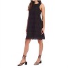 Women's Eyelet Shift Dress - Karen Kane - 2 of 3
