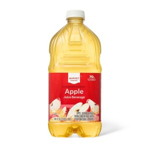 Reduced Sugar Apple Juice - 64 fl oz Bottle - Market Pantry™ - 1 of 4
