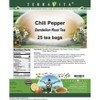 TerraVita Chili Pepper Dandelion Root Tea (25 tea bags, ZIN: 549185, 1-Pack) - 2 of 4