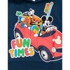 Disney Mickey Mouse Christmas Fleece Pullover Hoodie and Jogger Pants Outfit Set - 4 of 4