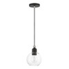Livex Lighting Downtown 1 - Light Pendant in  Black/Brushed Nickel - 2 of 4