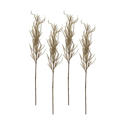 Melrose Pampas Grass Spray (Set of 4)