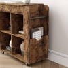 Side Table with Storage, Flip Top Sofa End Table for Living Room and Bedroom - 3 of 4
