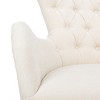 Brayden Contemporary Wingback - SFV5013A - Off White - Safavieh Couture - 4 of 4