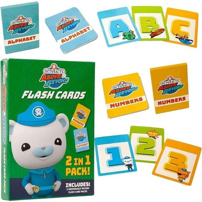 Mighty Mojo Octonauts Kids Classic Flash Cards Set
