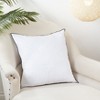 Saro Lifestyle Stonewashed Stitched Edge Poly Filled Throw Pillow - image 3 of 3