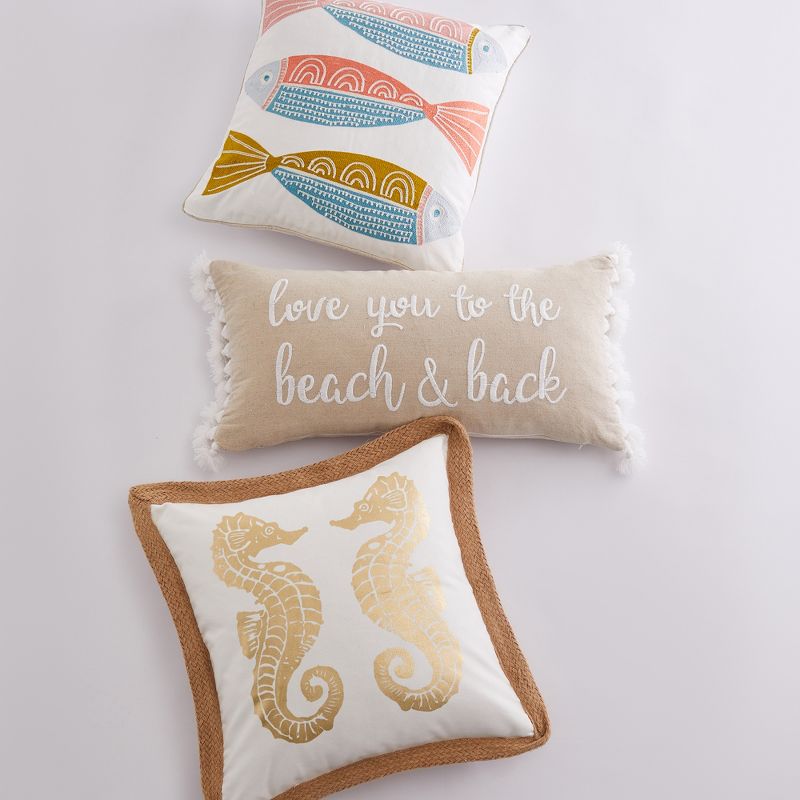 Beacon Beach and Back Pillow - Levtex Home, 2 of 4