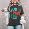 S.W.Smiley Ho Ho Ho Stacked - Garment Dyed Tee - 3 of 3