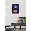 Trends International NFL Kansas City Chiefs - Super Bowl LVIII Team Logo Framed Wall Poster Prints - 2 of 4