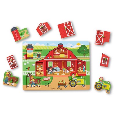 melissa and doug sound puzzle farm