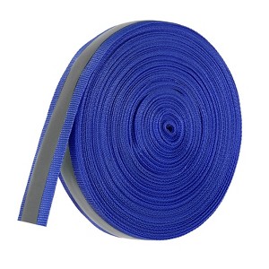 Unique Bargains High Visibility Sew-on Fabric Clothing Raincoats Reflective Tape Strip - 1 of 4