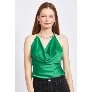 Emory Park Women's Cropped Halter Tops - 1 of 2
