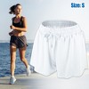 Unique Bargains Womens Flowy Running Shorts Casual High Waisted Workout Shorts 1Pc - 4 of 4