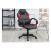 Office Chair Adjustable Height Comfortable Seat Padded Armrest for Home Office or Gaming -3irtyhousy - 2 of 4
