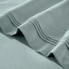 Luxury Egyptian Cotton 650 Thread Count Solid Deep Pocket Sheet Set by Blue Nile Mills - 3 of 4