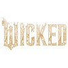 Mens Wicked: For Good Official Floral Logo T Shirt - 2 of 4