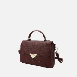 MKF Collection Saphira Vegan Leather Women’s Satchel Bag by Mia K - 1 of 4