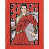 Shazam! Movie Character And Lightning Bolt Pattern Crew Neck Short Sleeve Red Boy's T-shirt - 2 of 3