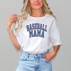 Simply Sage Market Women's Baseball Mama Varsity Stars Short Sleeve Graphic Tee - 2 of 3