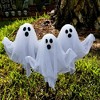 Nifti Nest 3 PCS Halloween Flashing Ghosts with Stakes - 4 of 4
