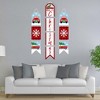 Big Dot of Happiness Merry Little Christmas Tree - Hanging Vertical Paper Door Banners - Red Christmas Party Wall Decoration Kit - Indoor Door Decor - 2 of 4