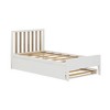 Max & Lily Scandinavian Twin-Size Bed with Twin-Size Trundle - 2 of 4