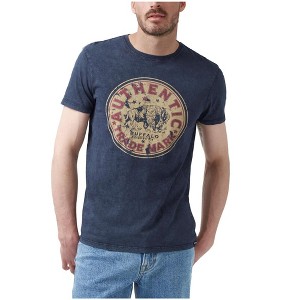 Buffalo David Bitton Mens Vintage Wear Graphic T-Shirt - 1 of 2
