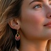 Ross-Simons 6.70 ct. t.w. Multi-Gemstone Drop Earrings in 18kt Gold Over Sterling - 2 of 4