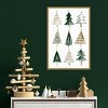 16" x 23" Evergreens I Tree by Isabelle Z Framed Canvas Wall Art - Amanti Art: Seasonal Botanical Lithograph, Vertical Layout - 4 of 4