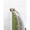 NeverRust Aluminum Double Curved Tension Shower Rod - Zenna Home - image 2 of 3
