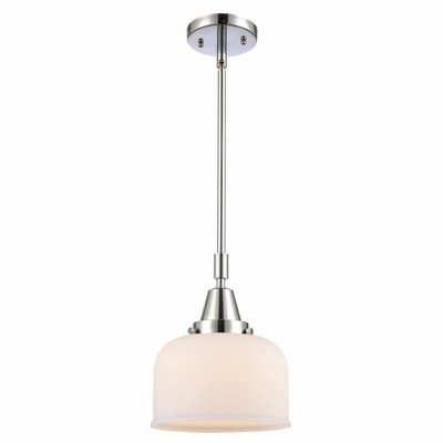 Bell - 1 Light Stem Hung Mini Pendant In Industrial Style-11.13 Inches Tall and 8 Inches Wide